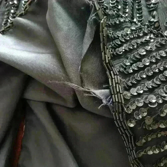 Stenay Sequined Silk Dress Size 10 - Picture 8 of 16